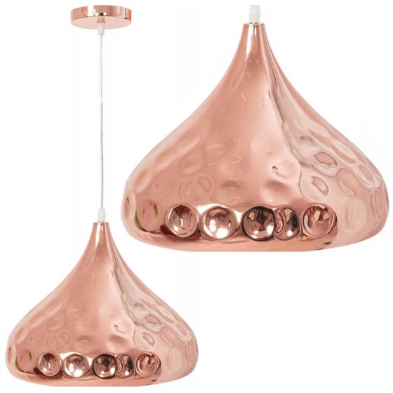 TOOLIGHT riippuvalaisin APP270-1CP ruusukulta, 23X30, 5X23CM