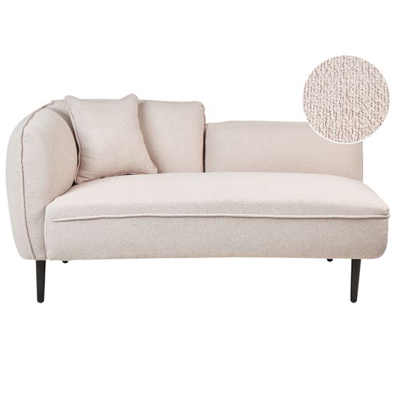 Divaani vasen CHEVANNES buklee Vaaleanbeige