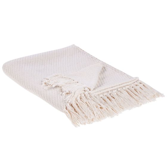 Torkkupeitto YARSA puuvilla 125 x 150 cm Beige