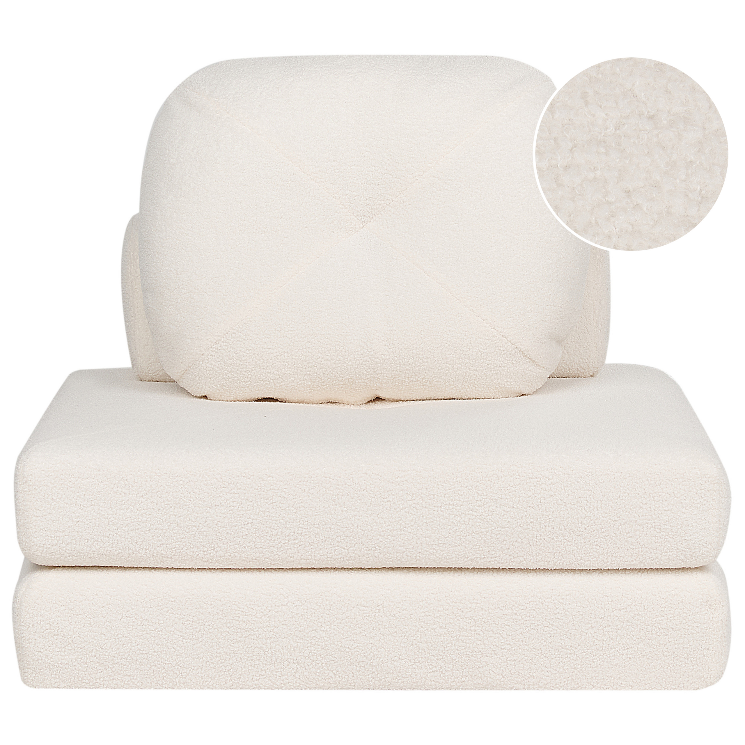 Vuodetuoli OLDEN buklee Valkoinen