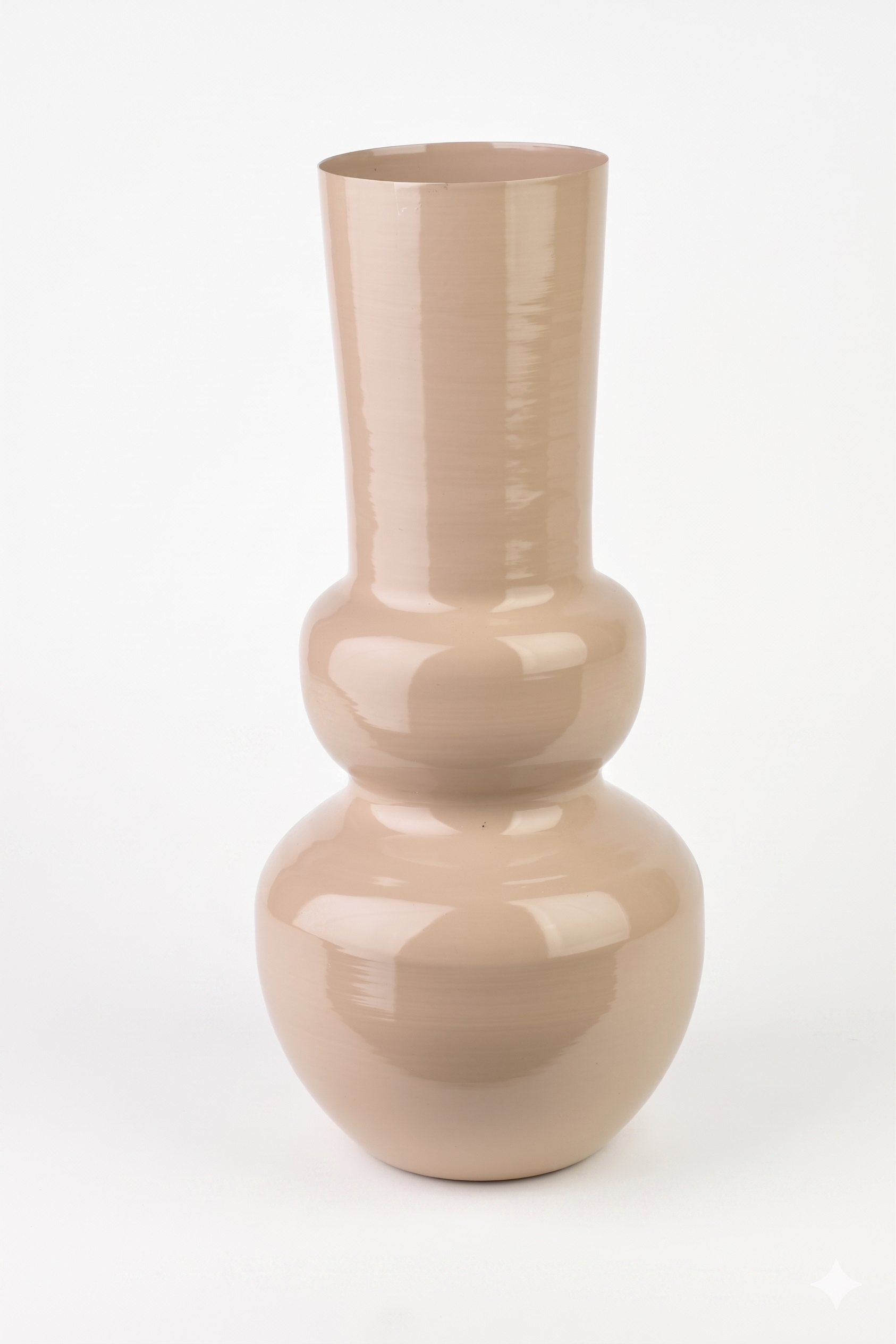 Maljakko metalli MONDEX ROGER 10x17x36 cm beige 1 kpl