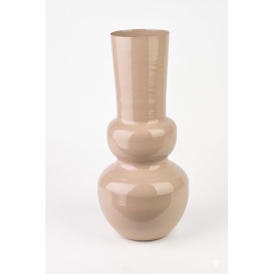 Maljakko metalli MONDEX ROGER 10x17x36 cm beige 1 kpl