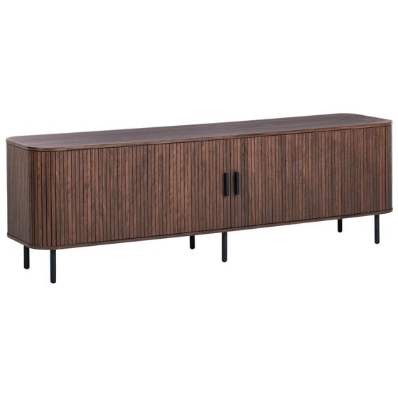 TV-taso BRADLEY Tummanruskea