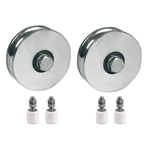 160mm R-urainen pyörä, jossa on 2 BB x2 & 40x60 Gate guide X4 X4