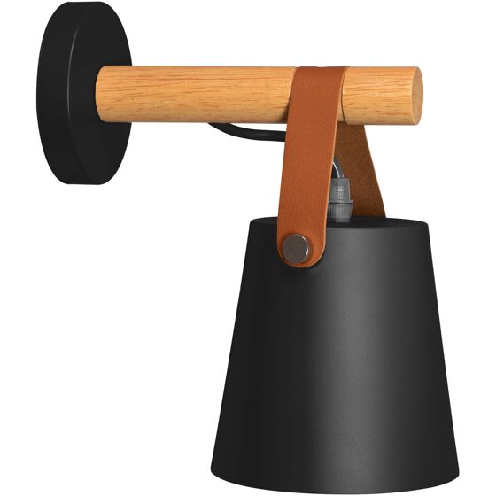 TOOLIGHT seinävalaisin APP466-1W musta, 21x17x21cm