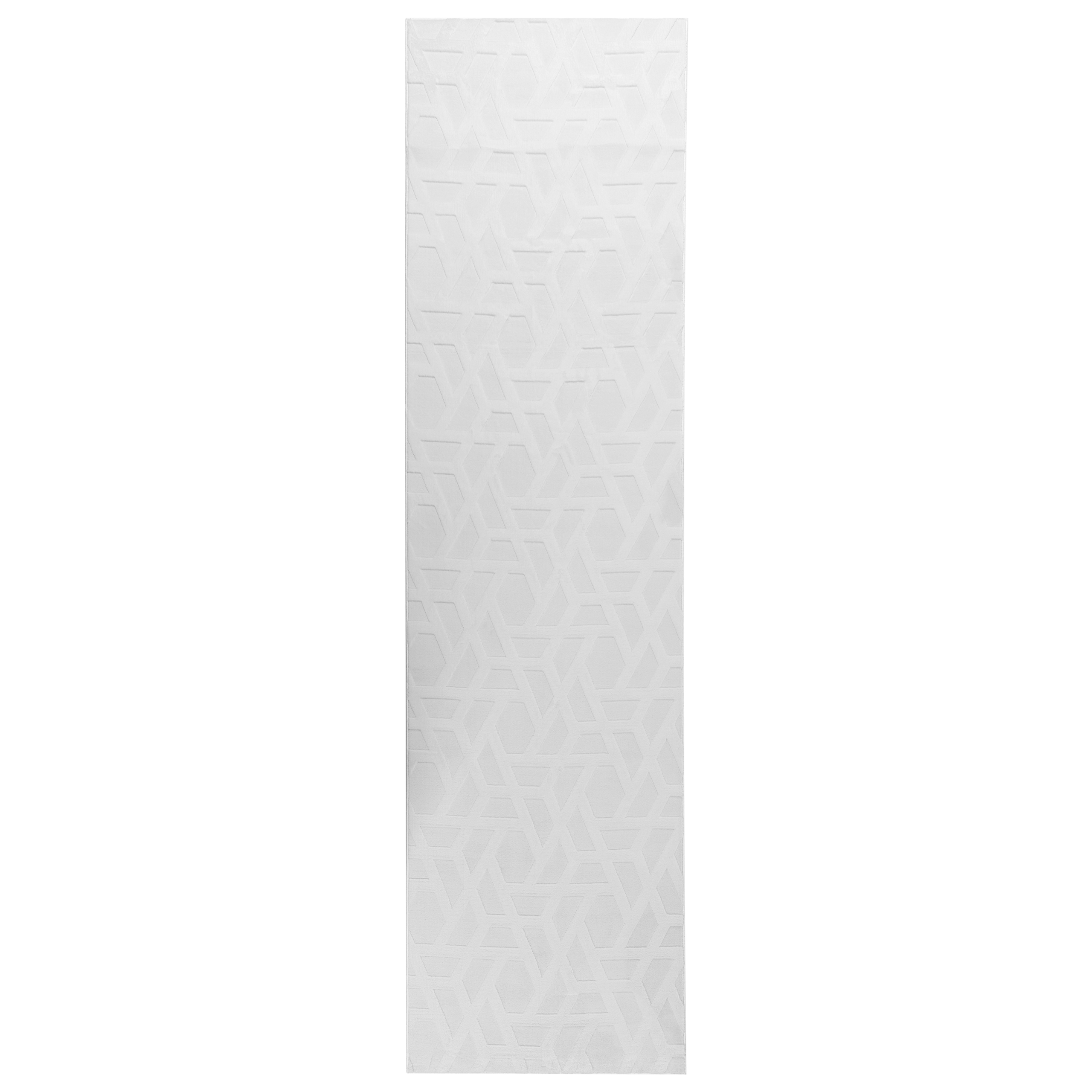 Matto ANTERO Vaaleanharmaa 80 x 300 cm