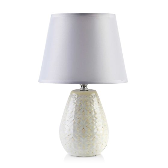 Pöytävalaisin keraaminen Mondex Leti Beige 12x10x30 beige 1kpl