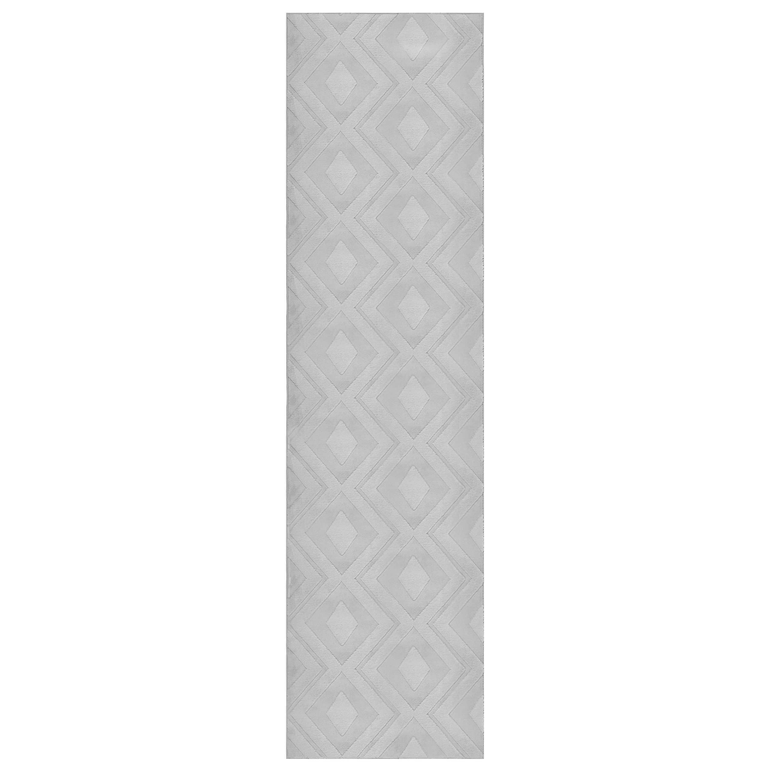 Matto KEVIREL Harmaa 80 x 300 cm