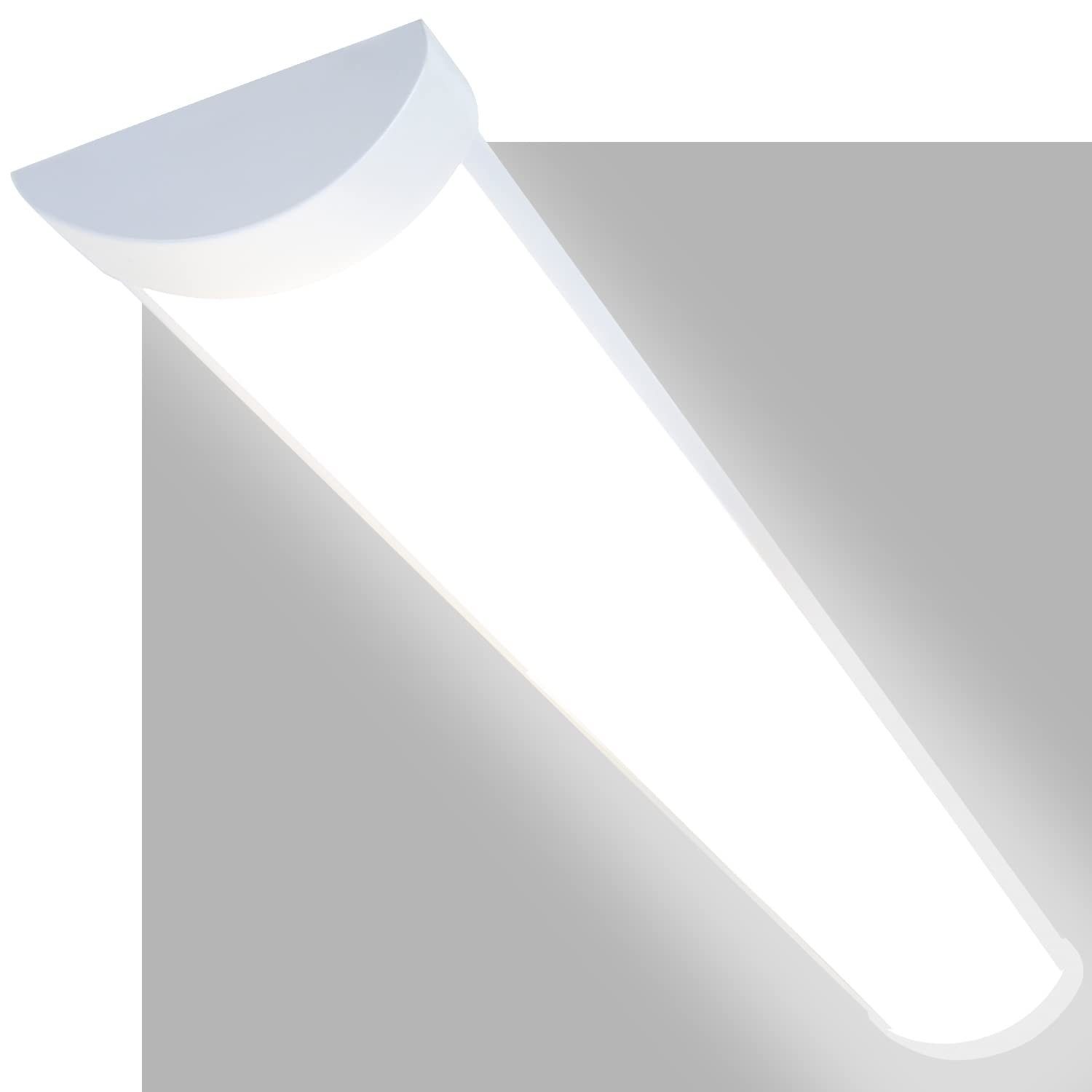 ZMH LED-kattovalaisin, kellarivalaisin, litteä putki, neutraali valkoinen