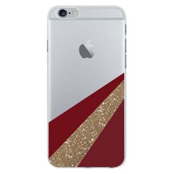 Kuori iPhone SE 2020/8/7/6S/6 Puolijäykkä On the line