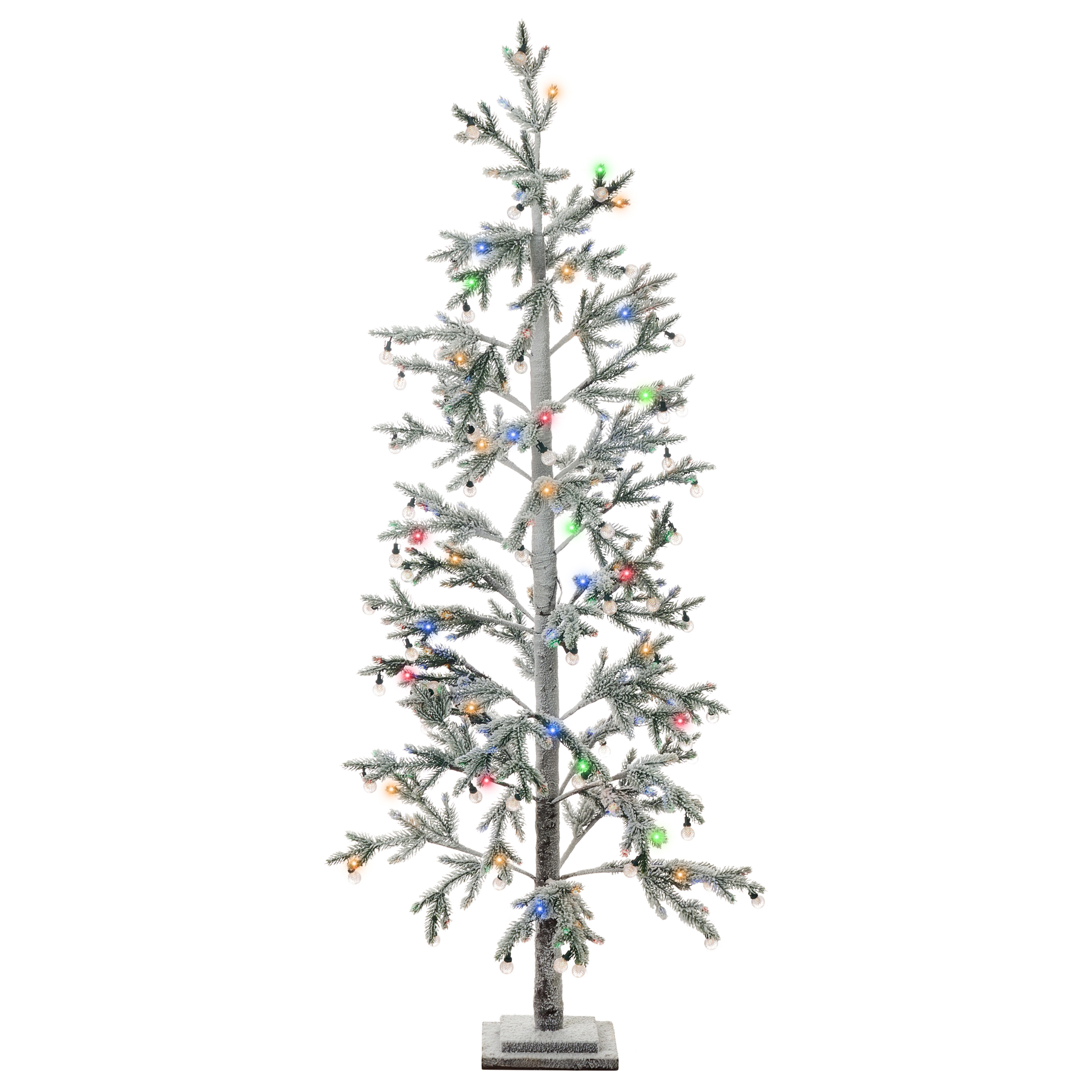 Ulkokoriste LED-valo TORSA 180 cm Puu Vihreä