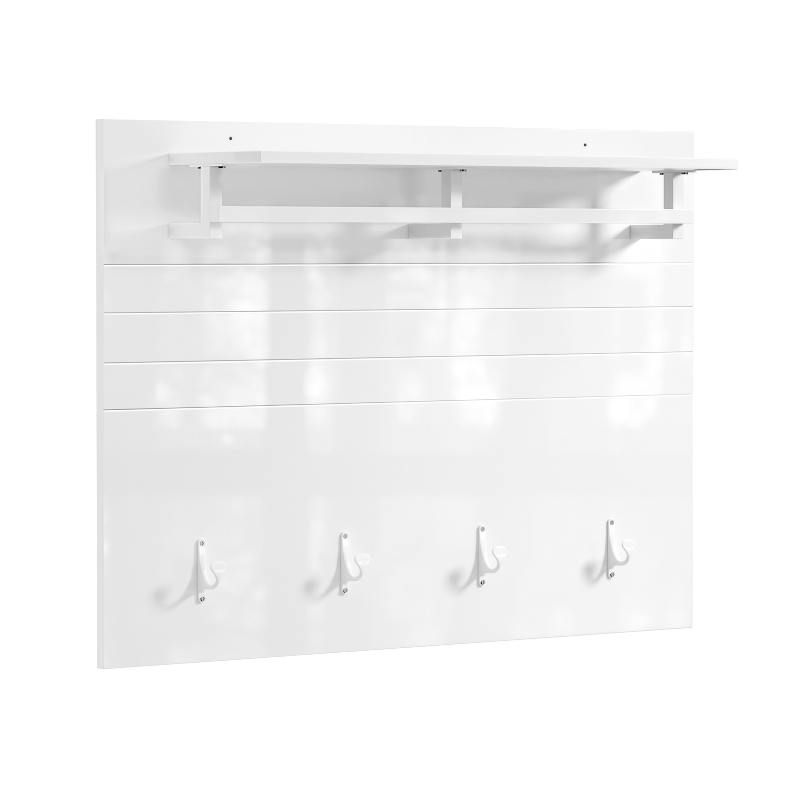 SoBuy Seinäteline FHK36-W ekologinen mdf-hylly 100cm