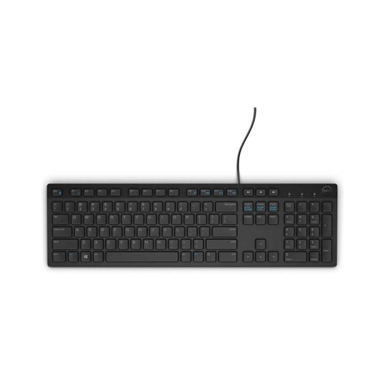 Dell | KB216 RTL -boksi | Multimedia | Langallinen | Yhdysvallat | Musta | Numeronäppäimistö