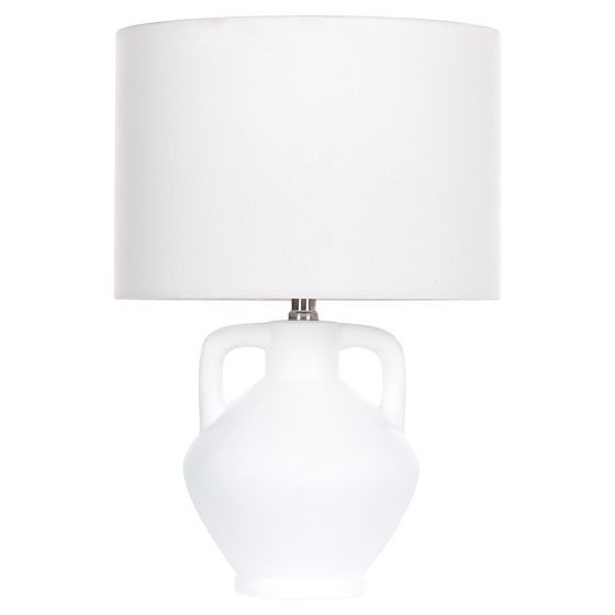 Pöytävalaisin LABRADA keramiikka Valkoinen