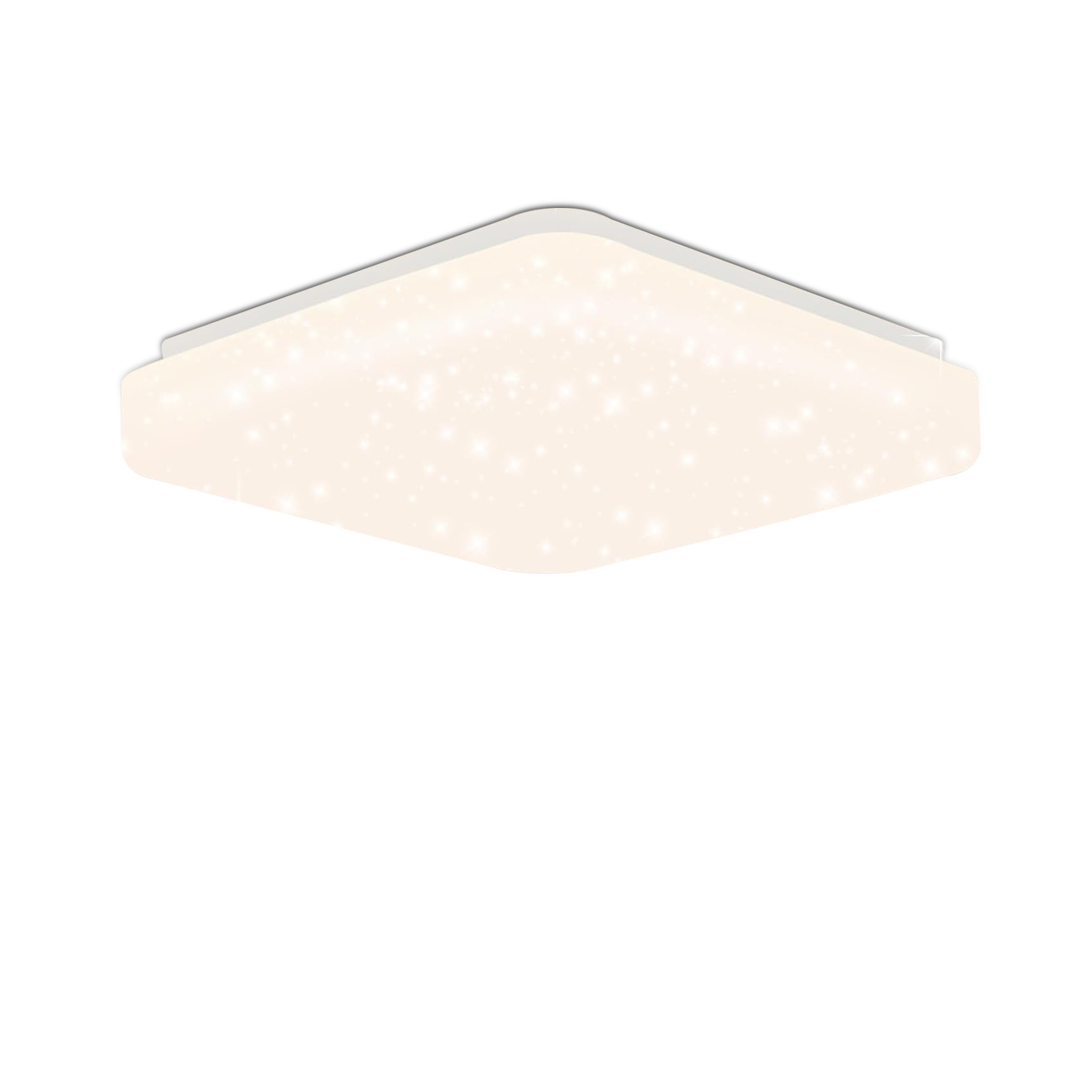 NETTLIFE LED-kattovalaisin, makuuhuoneeseen 21cm tähtitaivaslamppu, 15 W, neliönmuotoinenKeittiö, neutraalin valkoinen