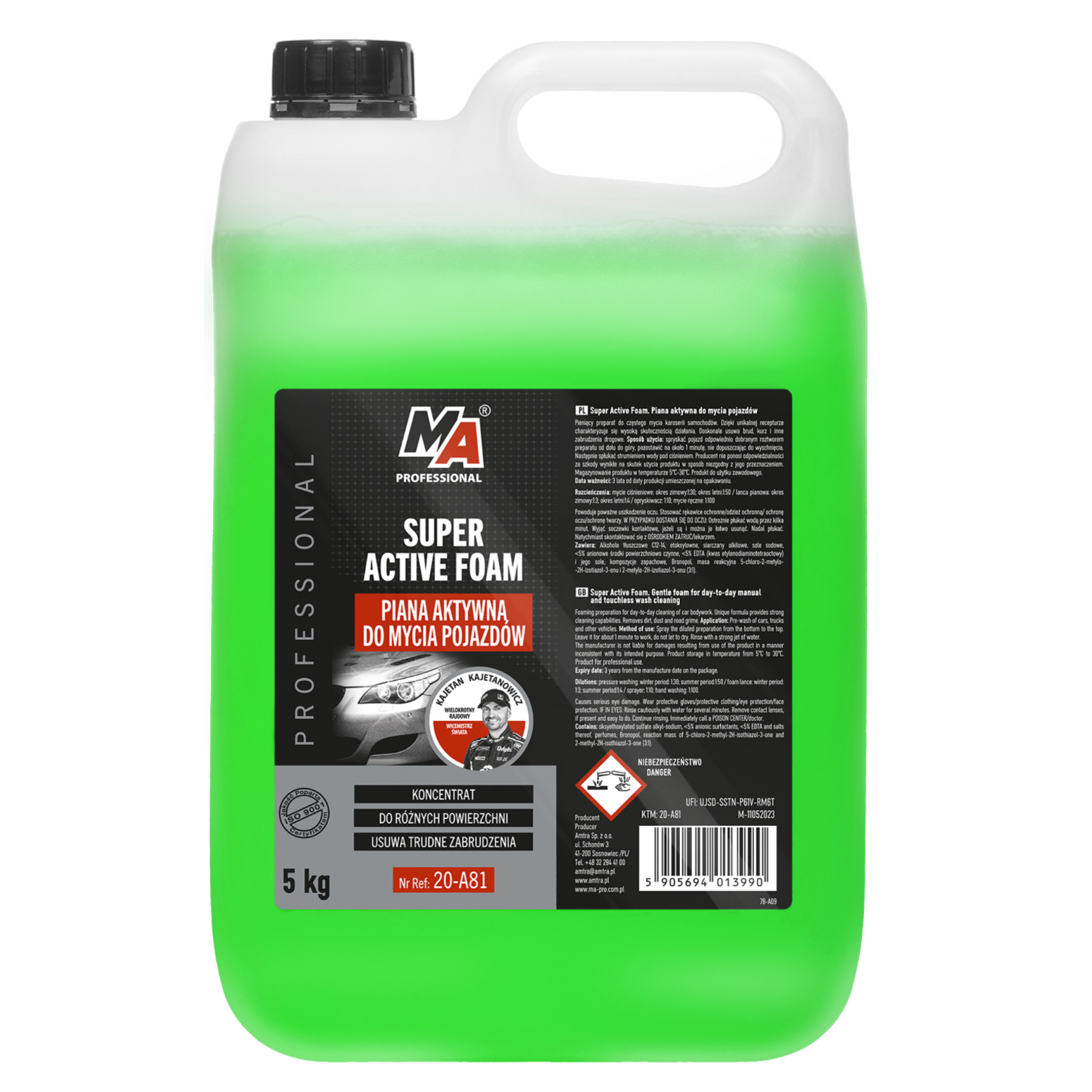 013990 MA ammattimainen - Aktiivivaahto 5 kg
