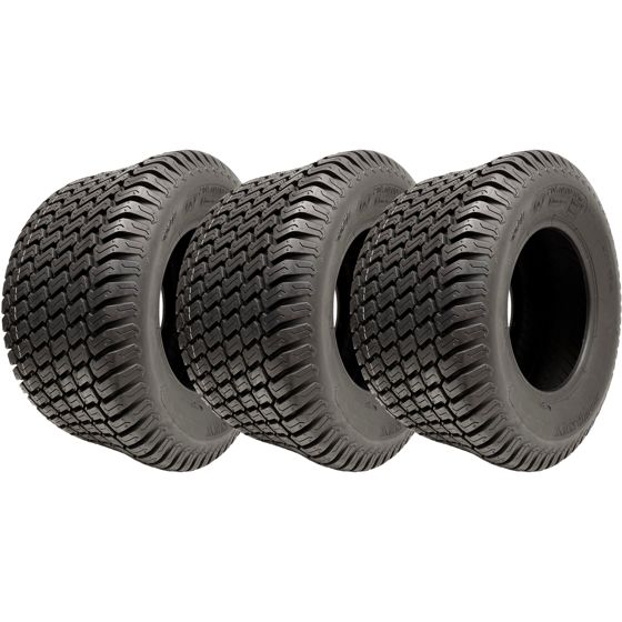 20x10.00-10 ruohonleikkurin renkaat, 4-kerroksiset Multi Turf Grass P332, tieliikennekelpoiset (3 kpl:n sarja)