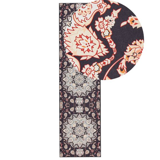 Matto ARITAS Musta 80 x 300 cm