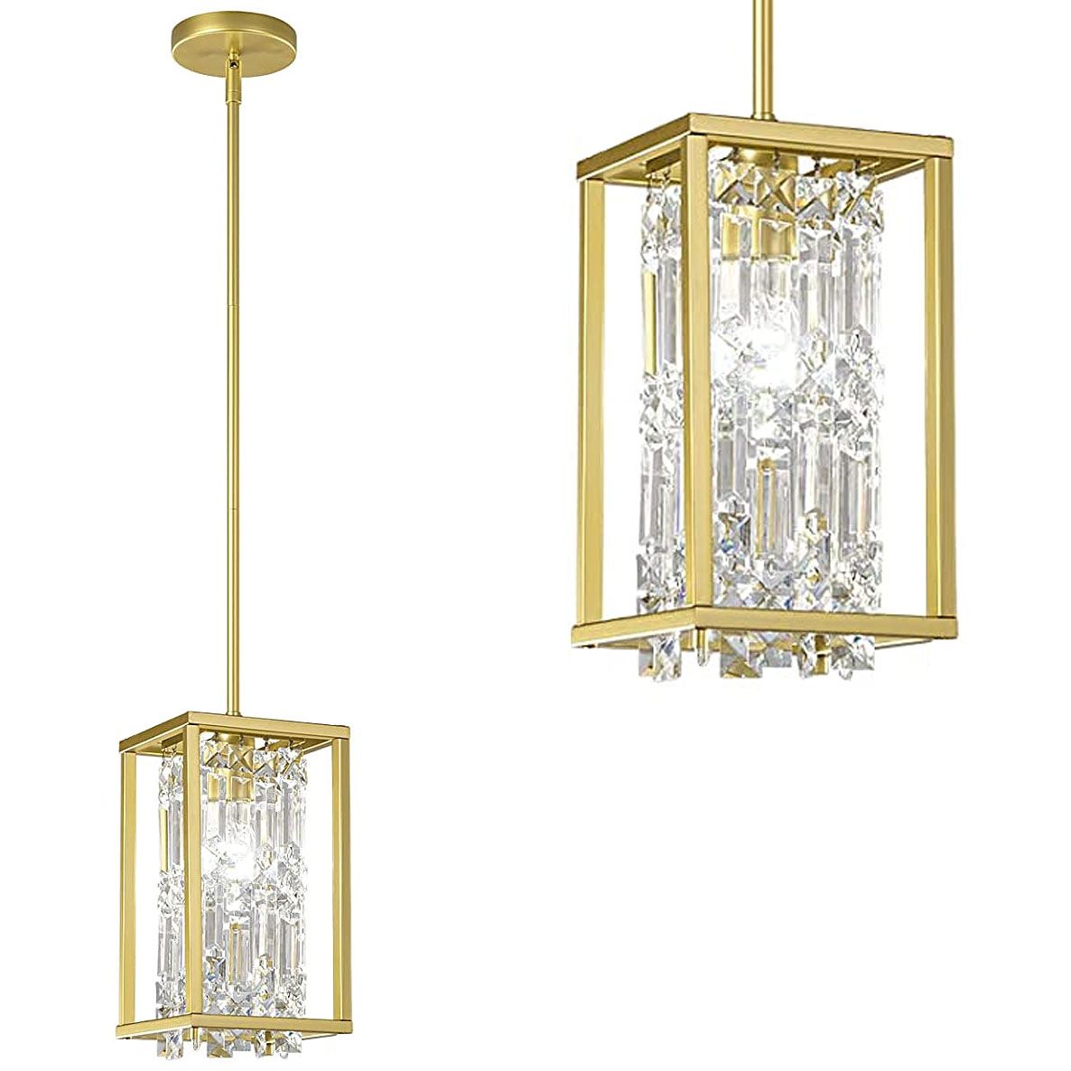 TOOLIGHT riippuva kattovalaisin APP1111-1CP kulta, 84x16x28, 5cm