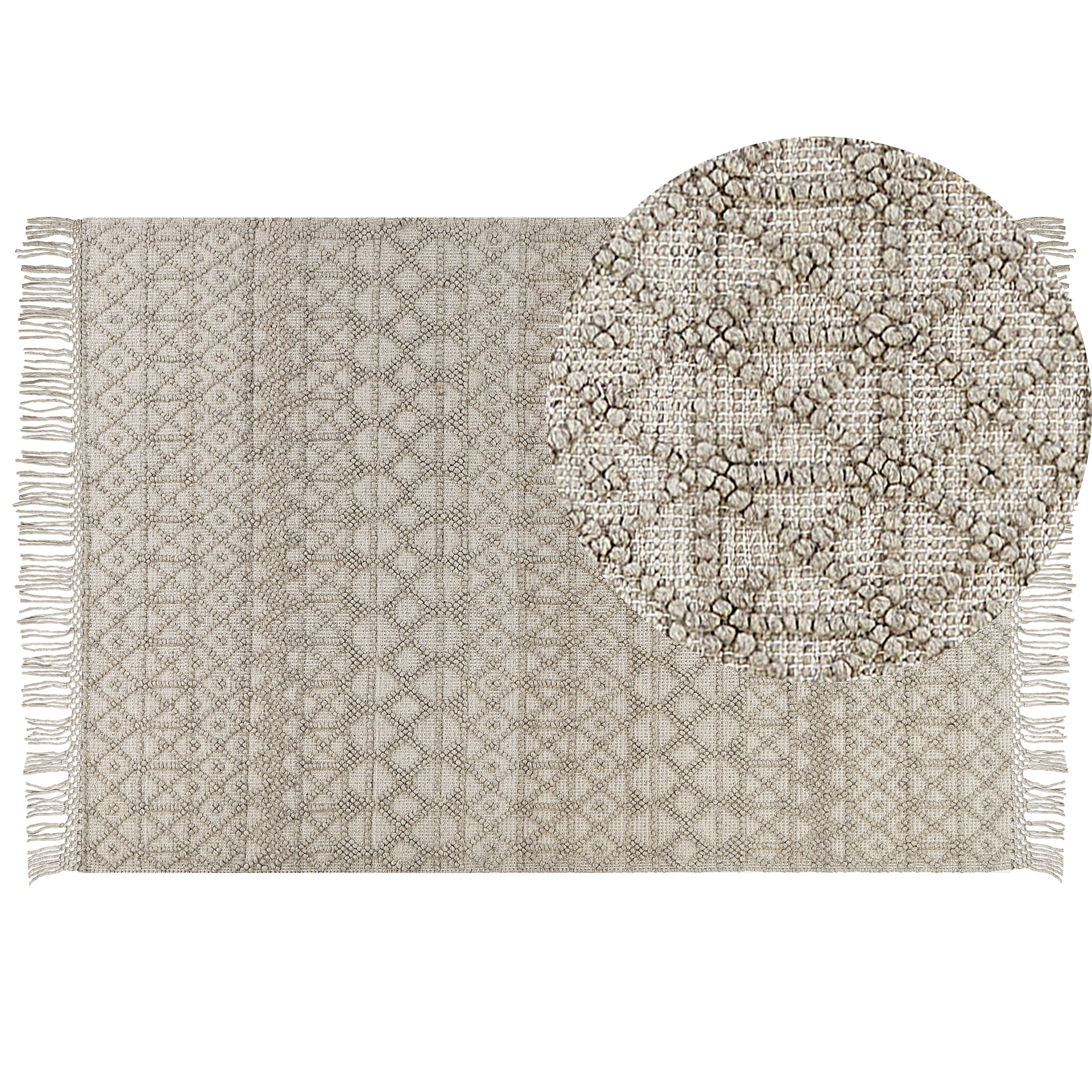 Matto ALUCRA Beige 160 x 230 cm Villa