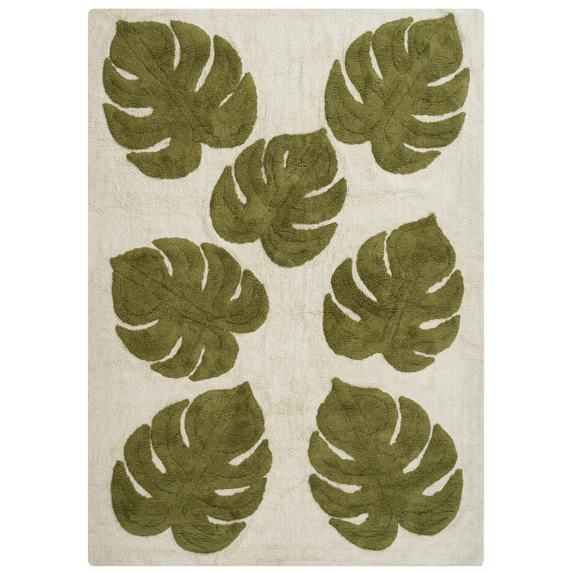 Lastenmatto BOTANIST Beige 140 x 200 cm Puuvilla