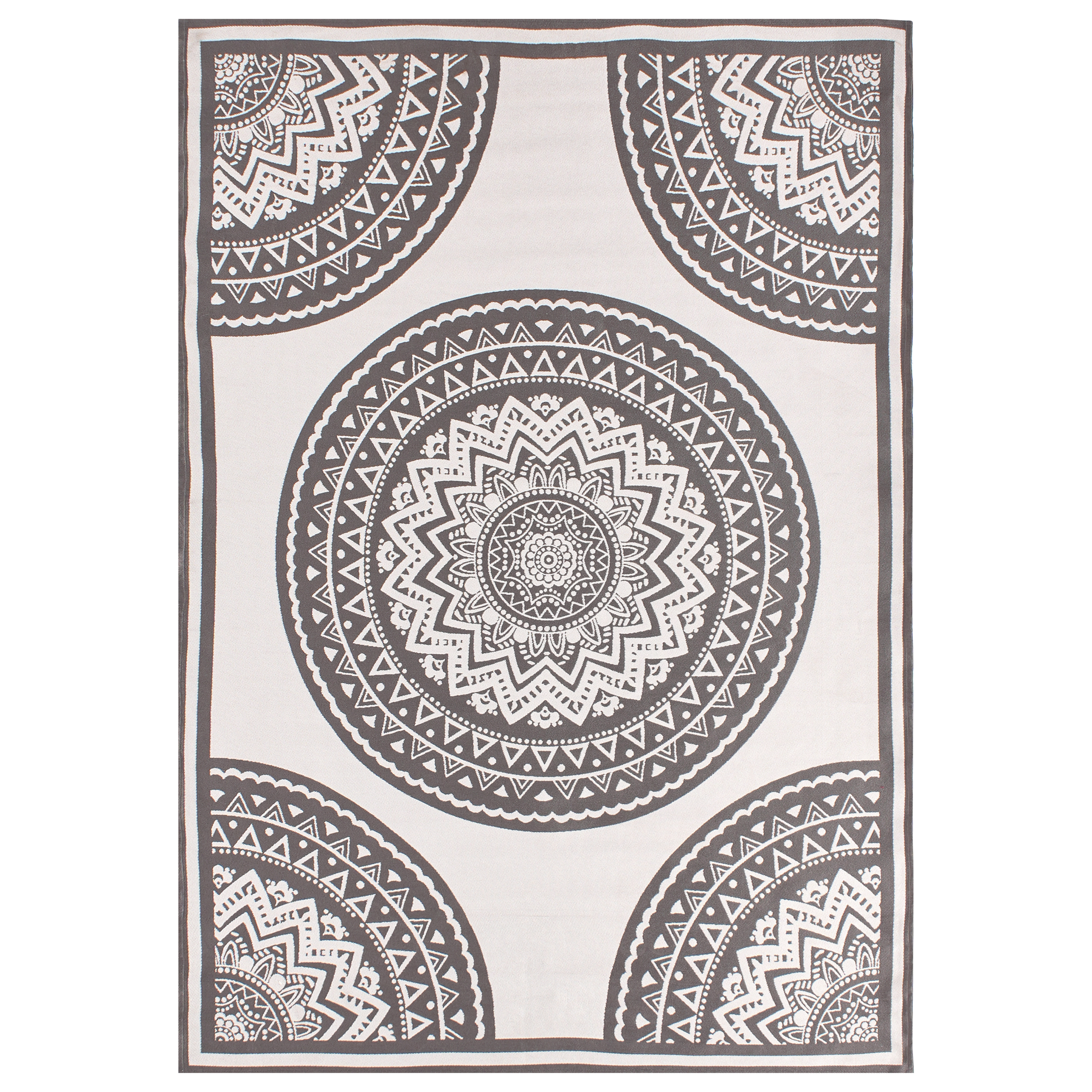 Ulkomatto NELLORE Harmaa 160 x 230 cm