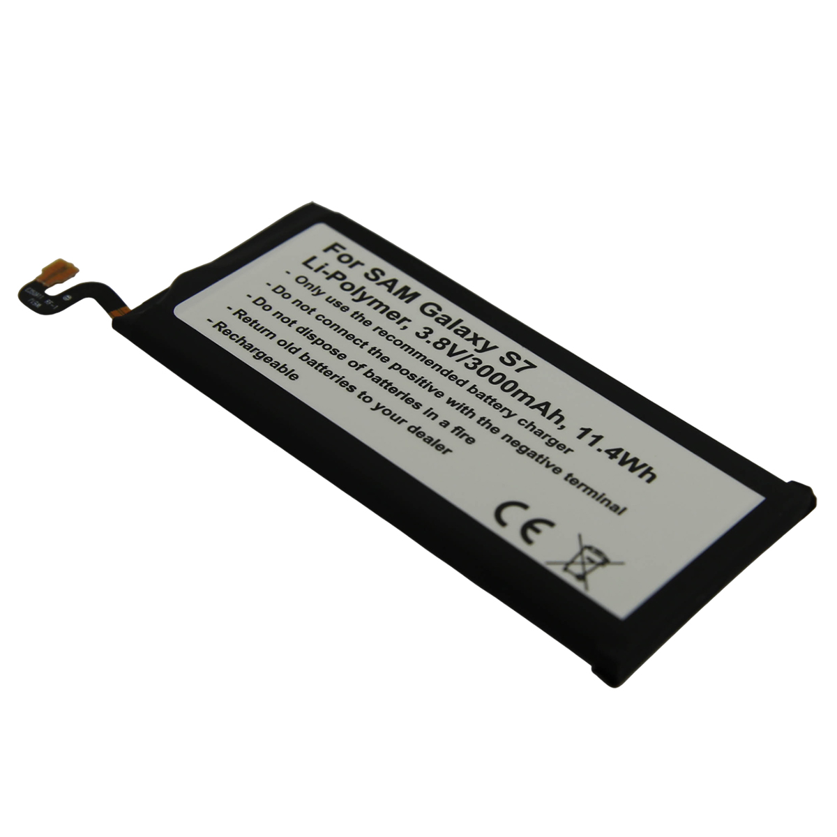 Akku Samsung Galaxy S7 Li-Polymer 3.8V 3000mAh 11.4Wh