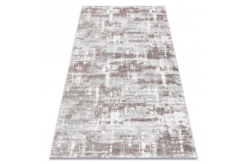 BLISS Z239AZ551 matto harmaa / vaaleanpunainen - , moderni, rakenteellinen 120x170 cm