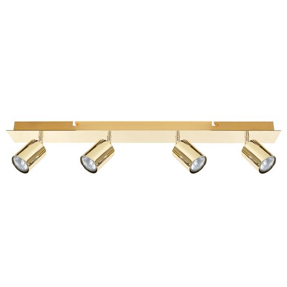 Spottivalaisin 4 polttimoa TIGRIS säädettävä metalli Kulta
