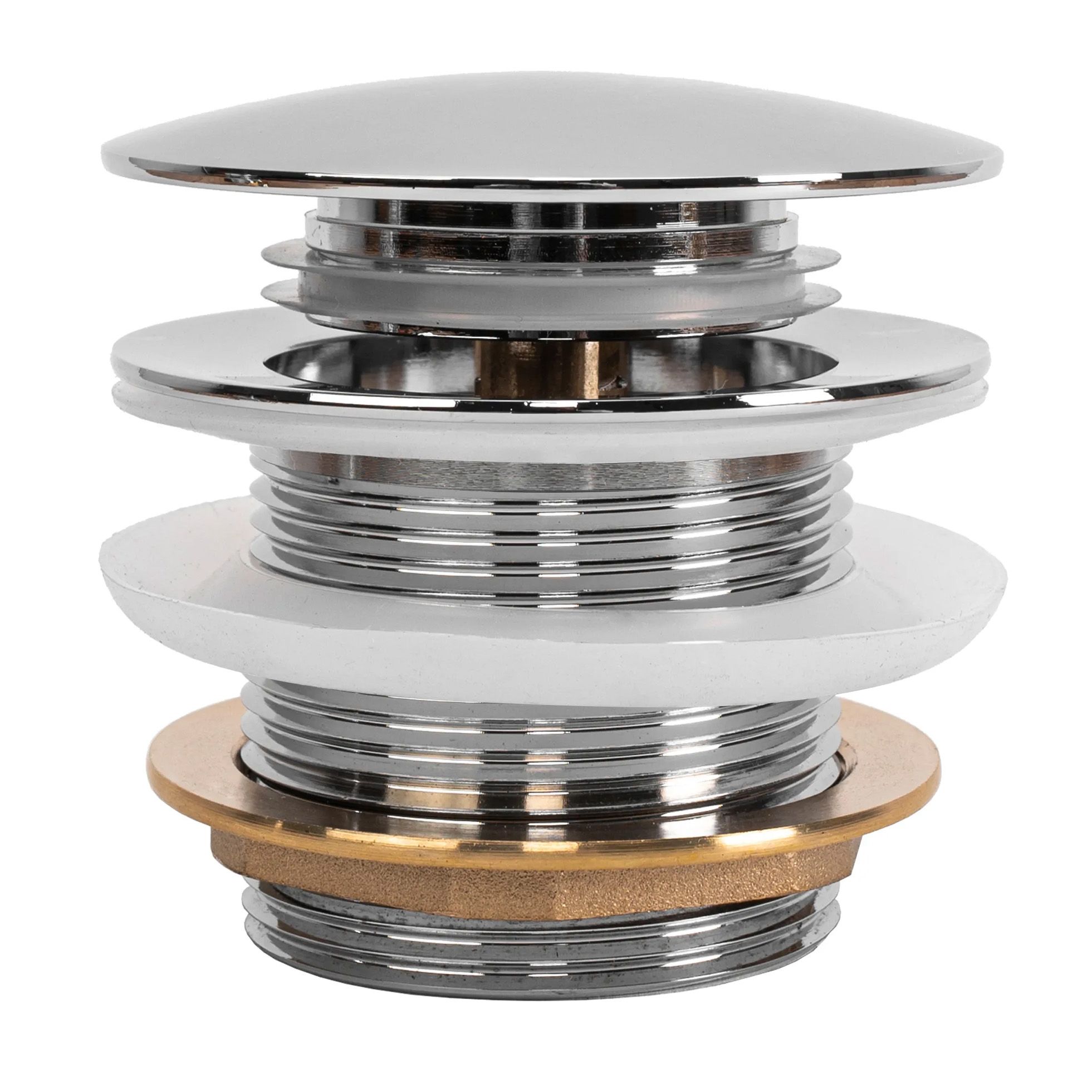 REA ammeen tulppa 7 kromi, 7X7X6CM