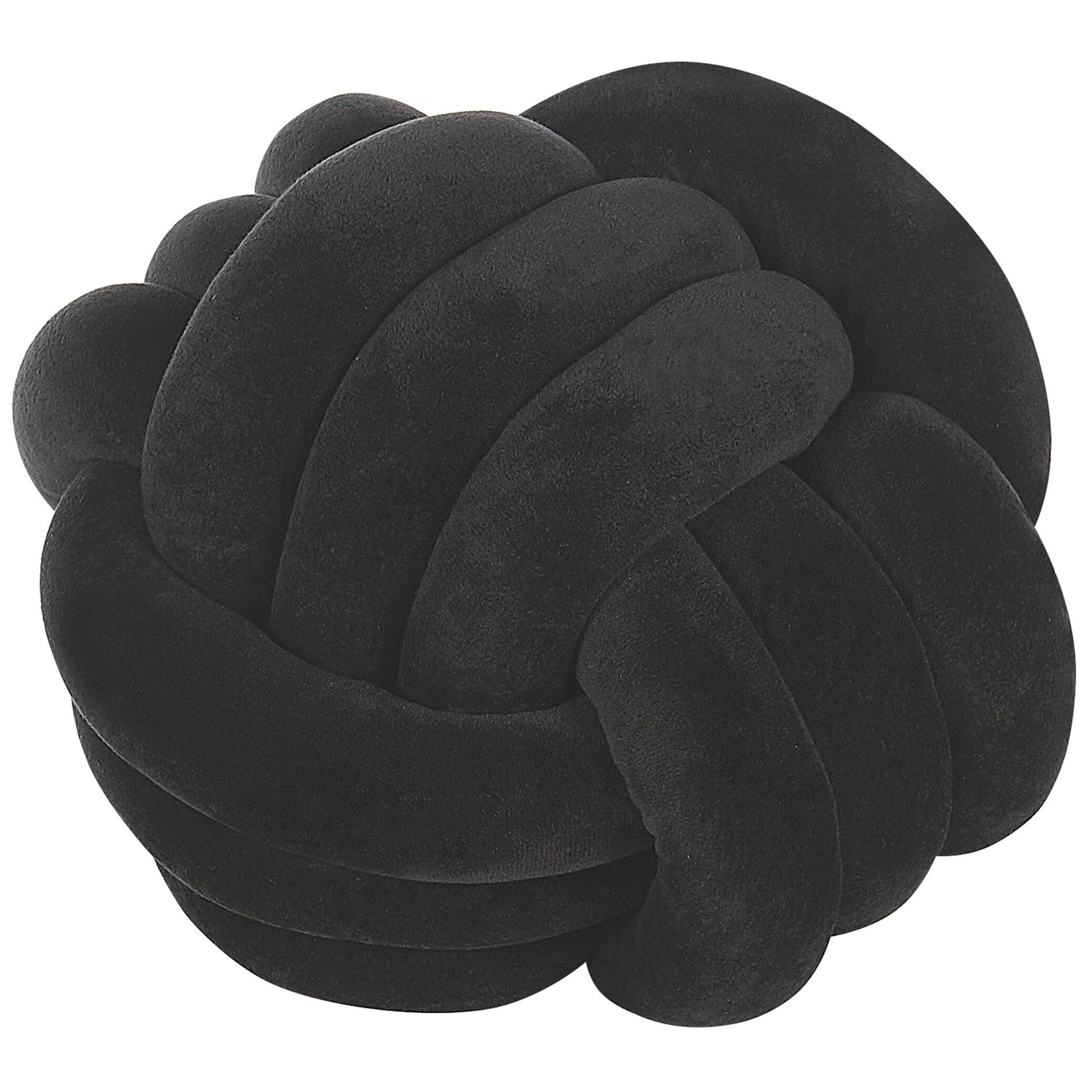 Koristetyyny MALNI sametti 30 x 30 cm Musta Hillitty