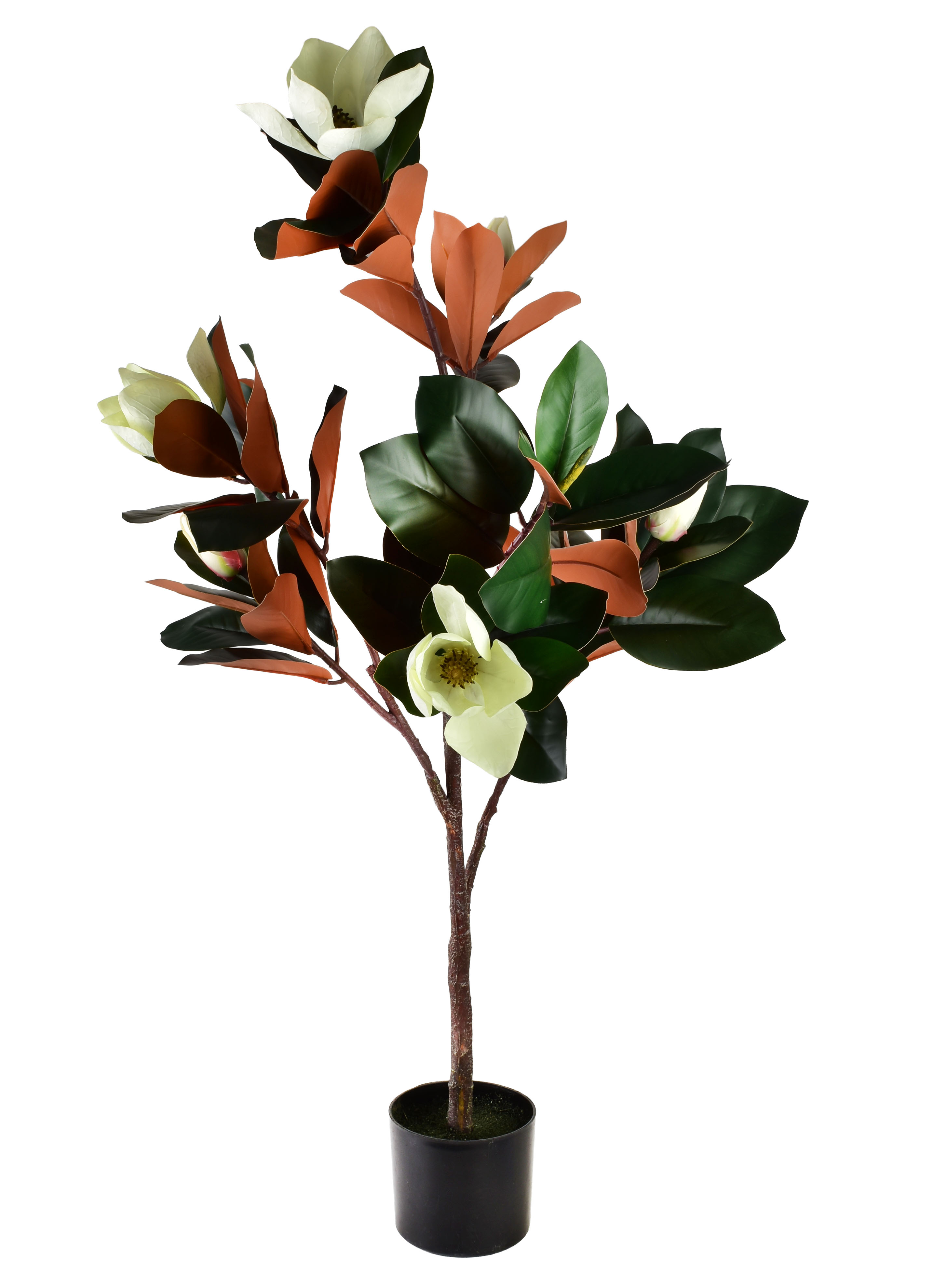 Tekokukka muovi VIRIDIS Magnolia 15x14x120 cm musta 1 kpl