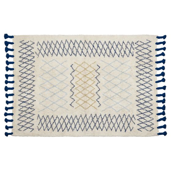 Matto ERZINCAN Beige 140 x 200 cm puuvilla