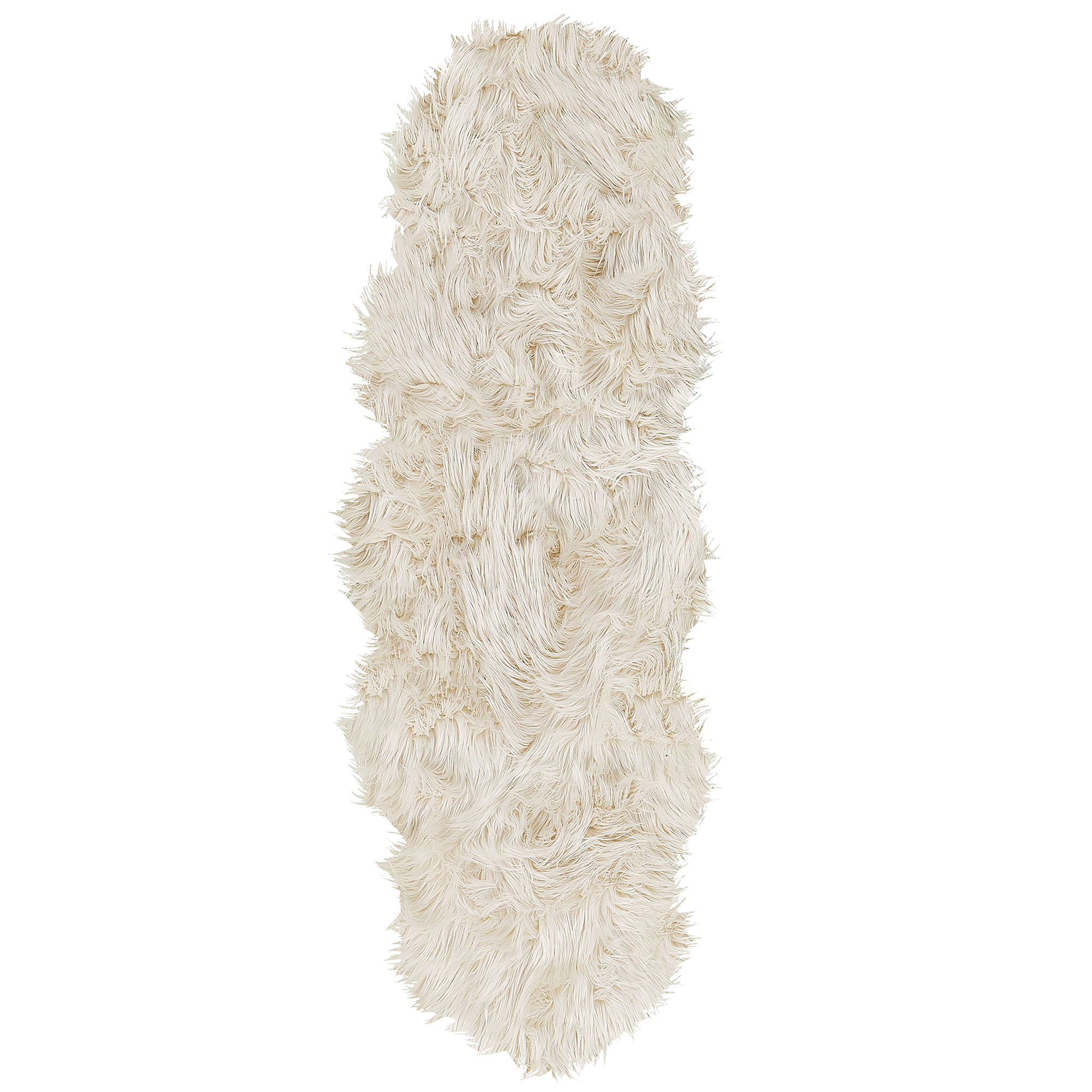 Tekoturkismatto MAMUNGARI Beige 60 x 180 cm