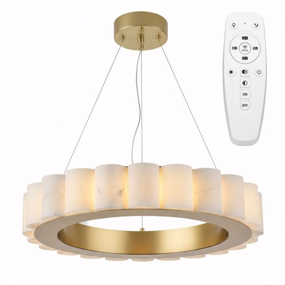 TOOLIGHT Riippuvalaisin App1801-Cp Led Harjattu Kulta, 48X48X115Cm