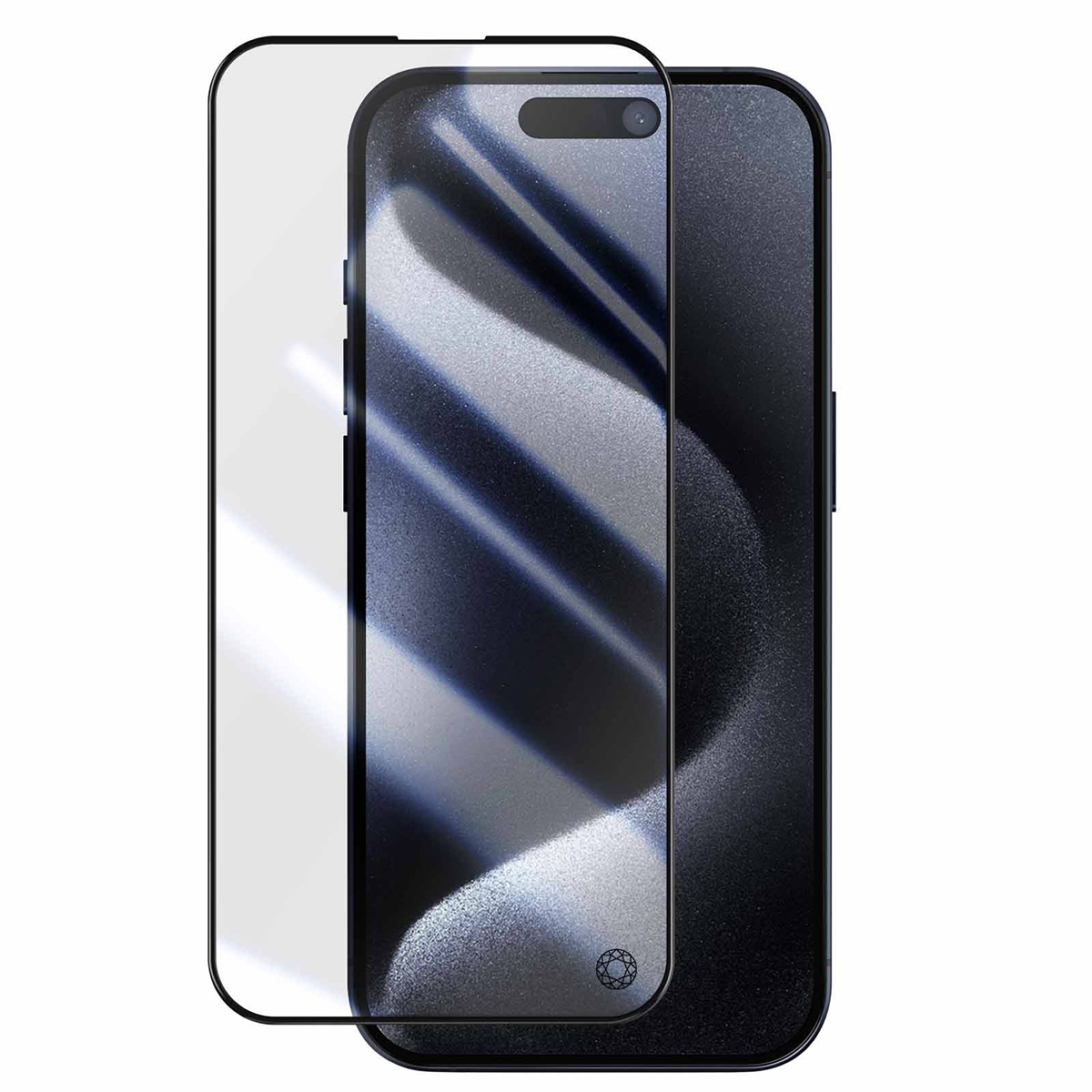 Näytönsuoja iPhone 15 Pro Max Orgaanista Lasia 2.5D Alkuperäinen