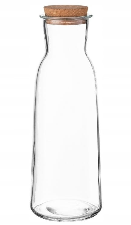 Lasikannu tulpalla limonadimehua varten 1l