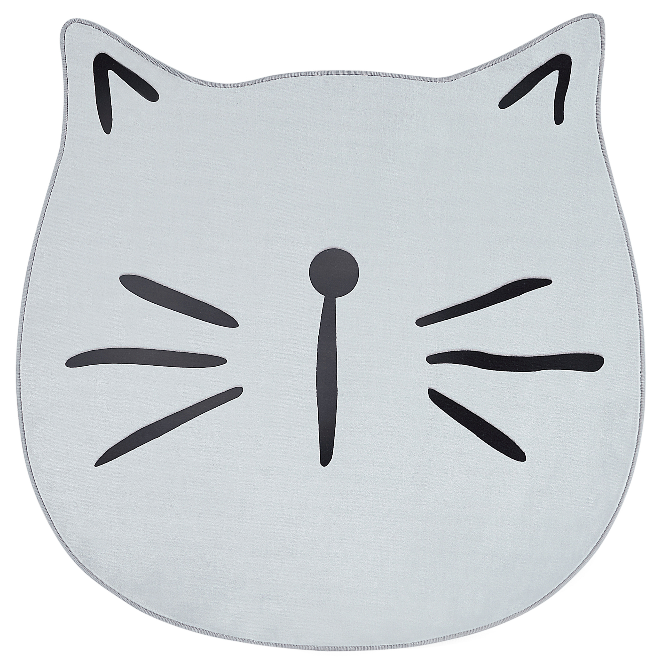 Lastenmatto KITTY Harmaa ø 100 cm
