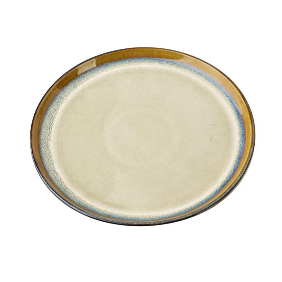 Jälkiruokalautanen keraaminen BASIC NATURE 21 cm luonnonvärinen 1 kpl