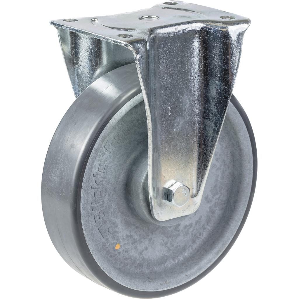 160 mm:n kiinteä pyörä, jossa on harmaa sähköä johtava termoplastinen polyuretaani.