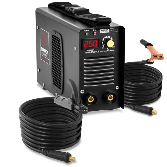 Kompakti ja luotettava MMA IGBT -hitsauskone LED-näytöllä 250A 230V S-MMA-250PI.2