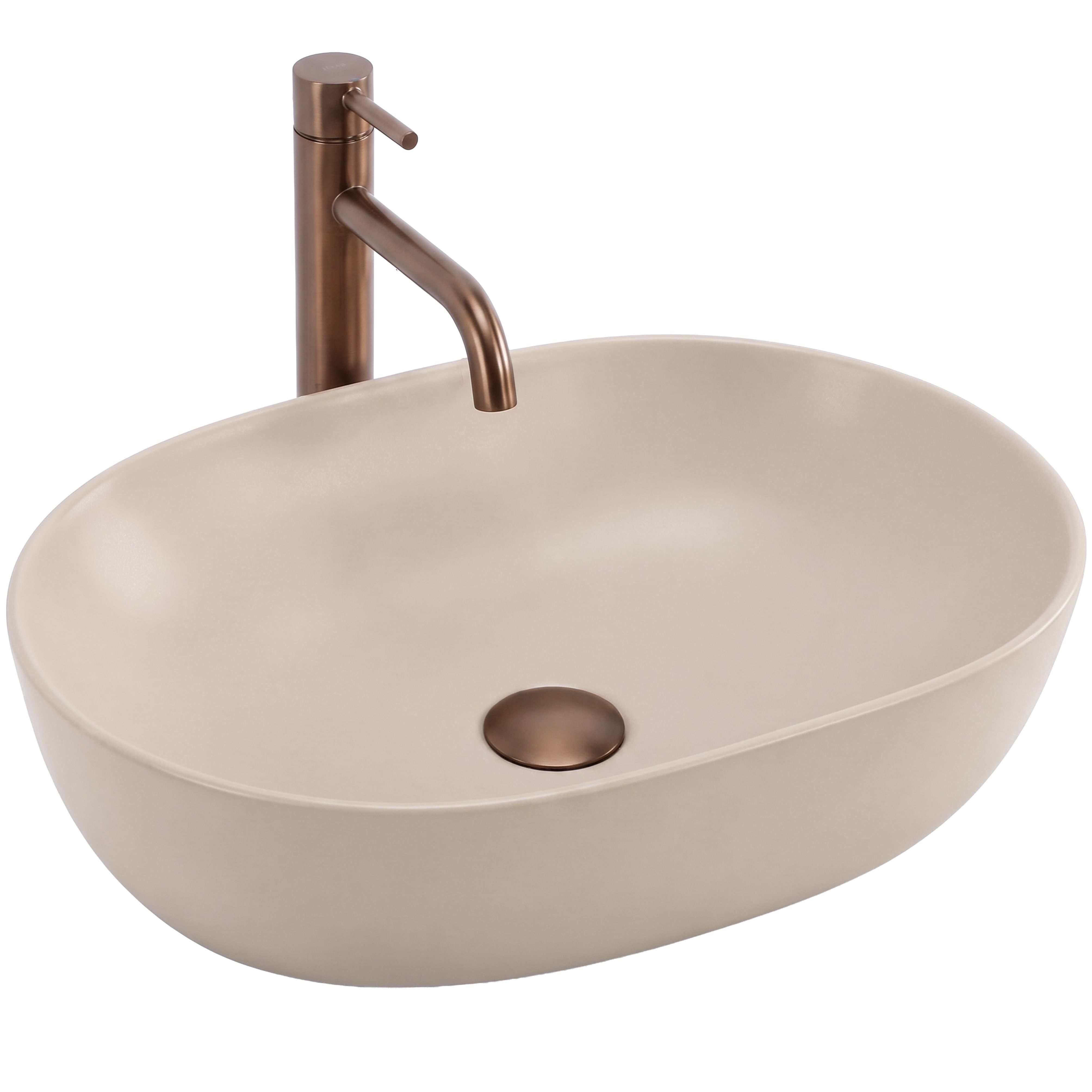 REA tasoallas Lisa Mocca Matt , Beige, 49x35x14cm