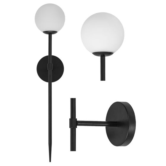 TOOLIGHT seinävalaisin APP577-1W Musta, 52x10x42cm