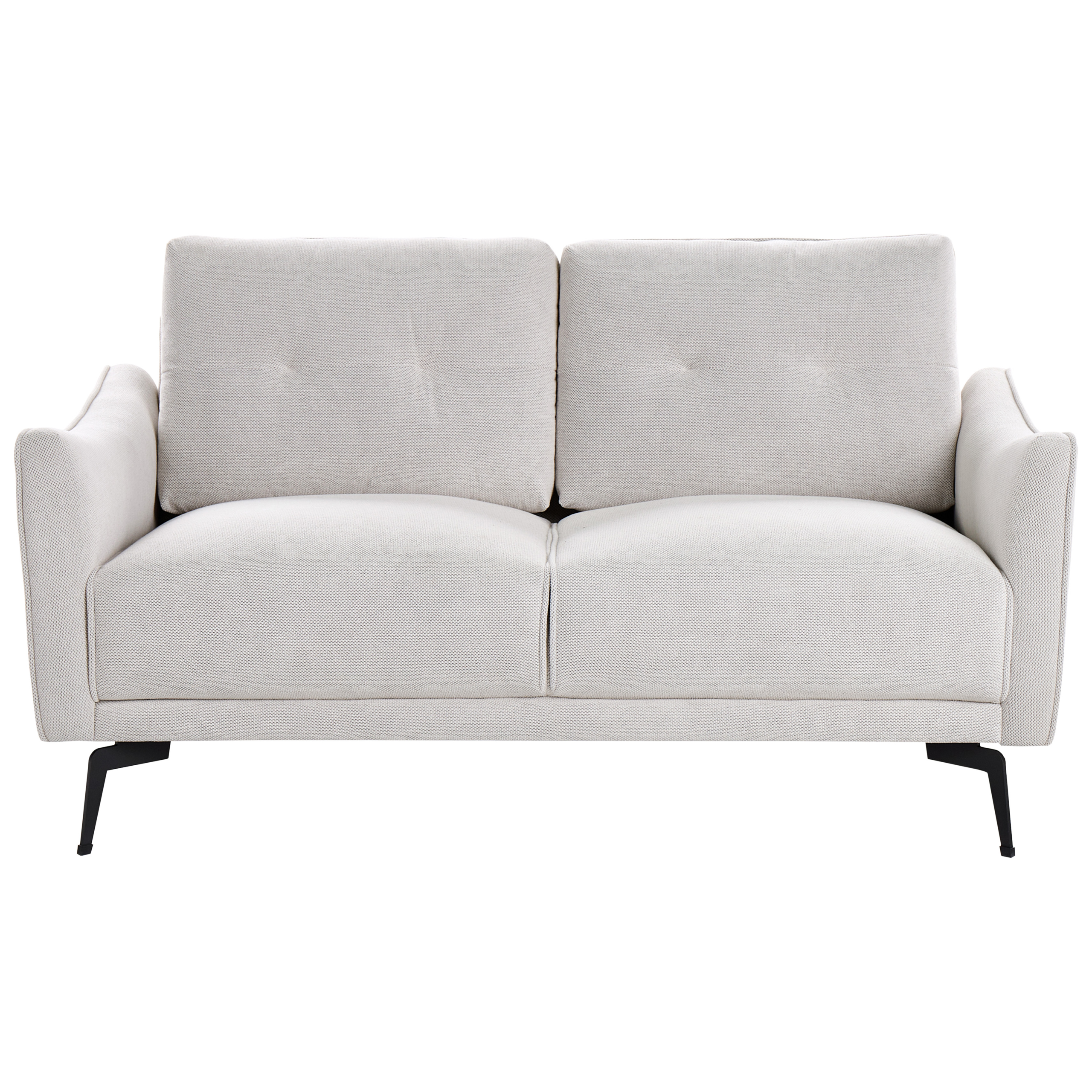 Sohva 2-istuttava NAPPA kangas Luonnonvalkoinen