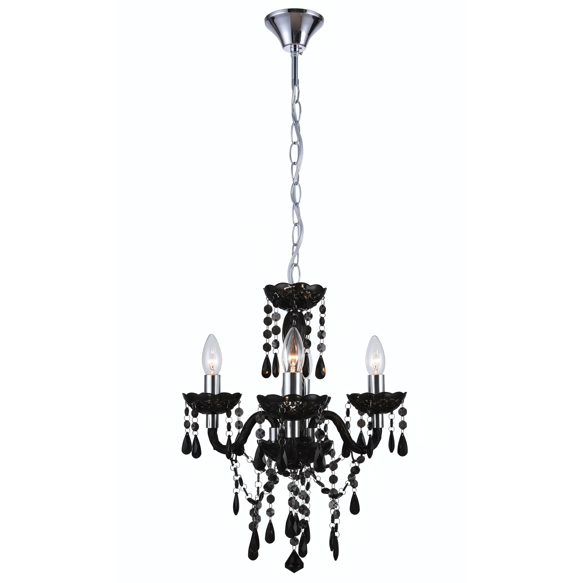 TOOLIGHT riippuvalaisin EBT005-3CP Musta, 123x70x31cm