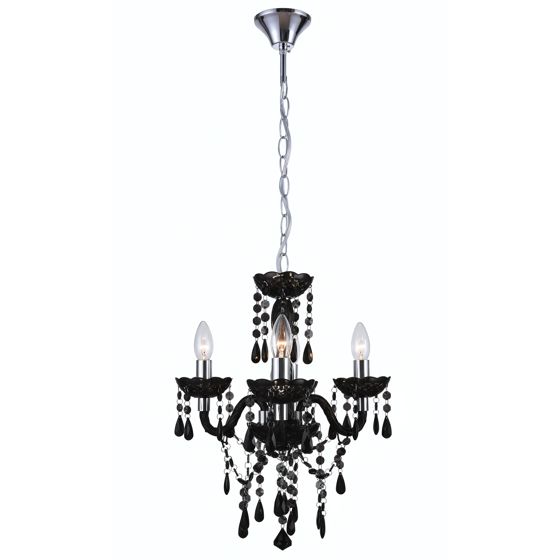 TOOLIGHT riippuvalaisin EBT005-3CP Musta, 123x70x31cm