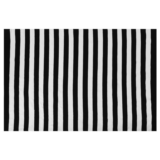 Ulkomatto TAVAS Musta/valkoinen 140 x 200 cm