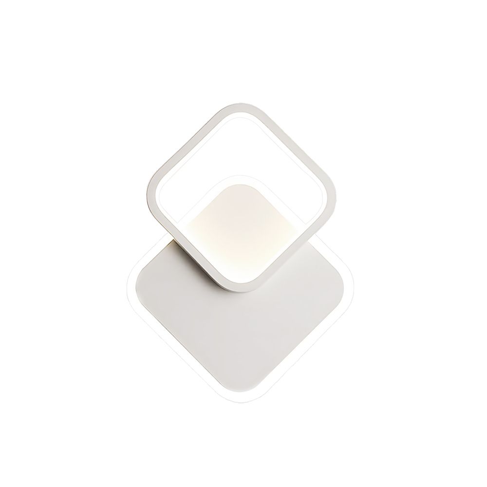 TOOLIGHT seinävalaisin LHJ080-W Valkoinen, 24x24x29cm