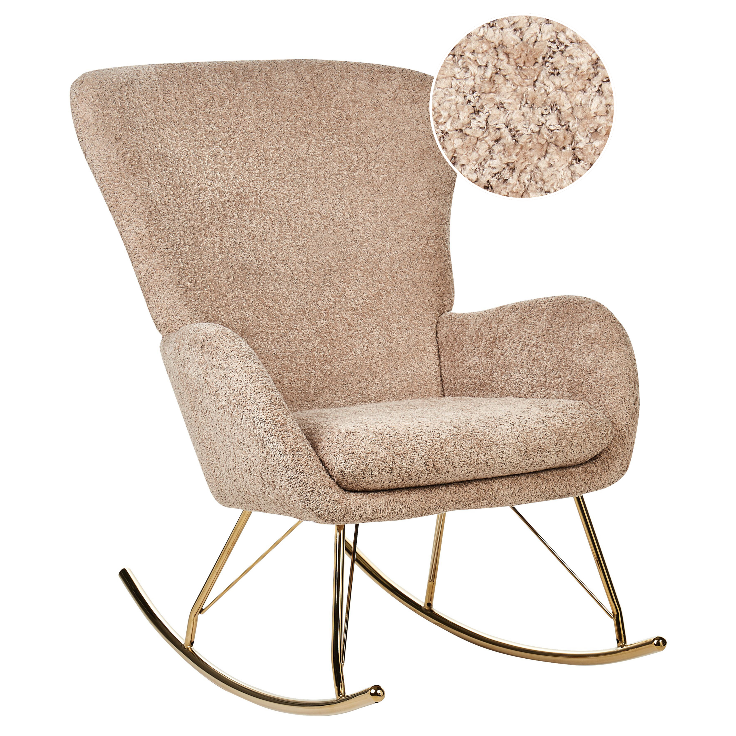 Keinutuoli ANASET Buklee Beige