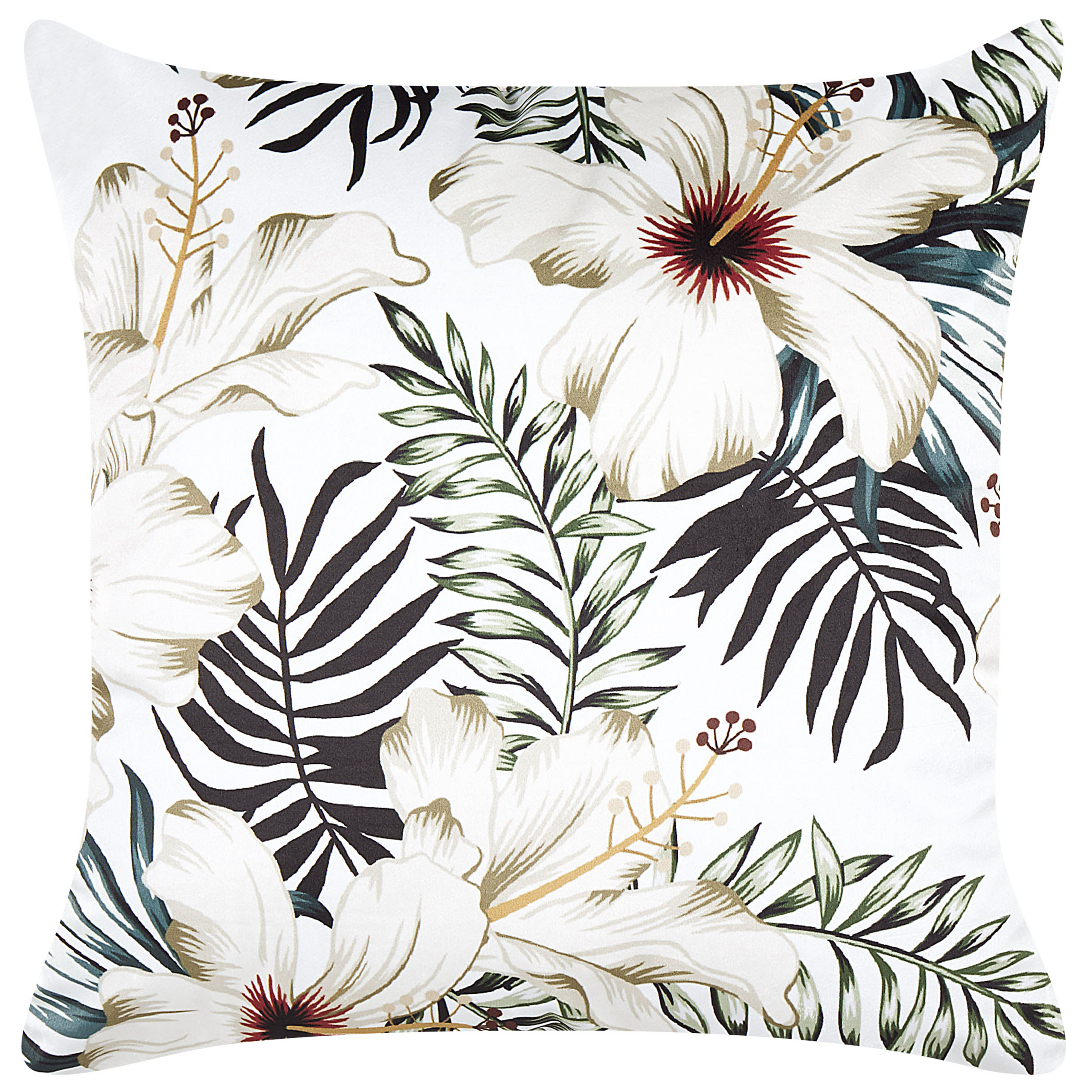 Koristetyyny OKRA sametti 45 x 45 cm Monivärinen Kasvikuvio